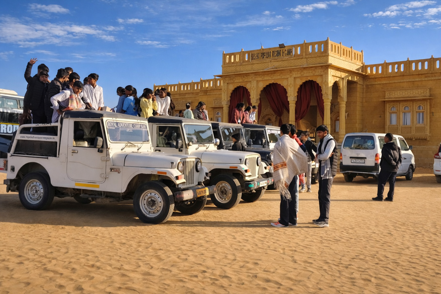 jeep safari in jaisalmer sam sand dunes